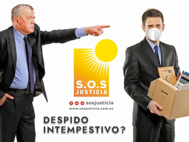 despido intempestivo ministerio del trabajo